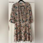 Zadig & Voltaire  Remus Tattoo Pirate Theme Silk Pink Dress Size Large EUC Photo 3