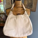 Coach Campbell Triple Entry Pebbled Leather Hobo – Style F24868 in Cream/Ivory Photo 15