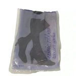 SILKIES WOMENS TROUSER SOCKS TWO PAIR PACK ONE SIZE REGULAR BLACK CLASSIC RIBBED Photo 3