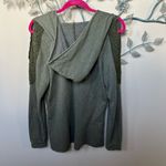 Venus ❤️ long-sleeve cold-shoulder hooded pullover top Sz M CLEARANCE Photo 1