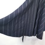 Leota New York Striped Fit and Flare Belted Dress Bell Sleeves Photo 9