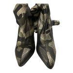 * Mackin J Thigh High Camo Boots * Sexy Stiletto Heels size 7 Green Photo 13