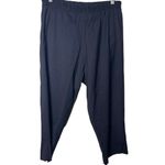 Vivienne Westwood  Cropped Drawstring Trousers Blue wool harem pant 46 US 10 Photo 8