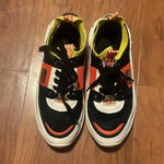 Bebe Sport Sneakers Size 10 Black and Orange Photo 1