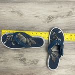 Easy Spirit Blue Denim Adjustable Strap Women's Flip Flop Thong Sandals Size 9 Photo 12