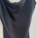 House of Harlow  1960 Black Satin Top Photo 2