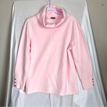 Talbots | Pink Cowl Neck Fleece Lined Top Sz LP Photo 1