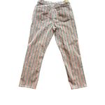 American Eagle  Striped Stretch Mom Jeans High Waist Regular Fit‎ Women Size 12 Photo 3