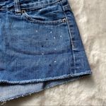 American Eagle Paint Splatter Denim Short Photo 1