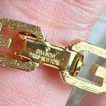 Givenchy Couture Gold & Amethyst Stone Necklace Photo 7