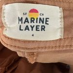 Marine layer Women's Wide Leg Pants Size 4 camel Brown High-Rise Casual Photo 7