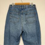 ASOS  Collusion Mom Jeans High Rise Straight Leg Womens 32 Blue Medium Wash Photo 4