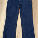 Denim and Company Bootcut Jeans 6P Blue Denim Dark Stretch Mid Rise mom Jean Photo 0