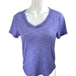 Lululemon Meant To Move Blue Short Sleeve Slim Fit Activewear Tee T Photo 0