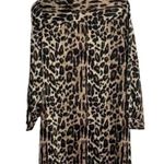 Kenneth Cole Leopard print button down dress Size Small Photo 1