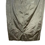 Dries Van Noten  Singer Skirt Black Crinkle Satin Jacquard Size 38 / US‎ 6 Photo 5