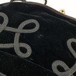 Liz Claiborne Vintage Y2K Black Velvet Purse Bag Womens One Size Photo 2