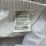 H&M  Divided White Cotton Drawstring Parachute Wide Leg Pants Size XS Photo 4