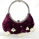 CLARA KASAVINA mini velvet bag, NEW Photo 2