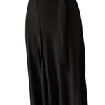 Jules & Leopold  Classic Black Wide-Leg Below the Knee Pants Size M Photo 0