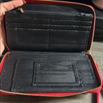 Betsey Johnson Red Bow Accent Wallet with Wristlet Photo 3