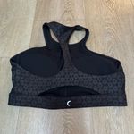 Zyia  Active Black Flower Power Sports Bra Photo 4