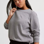 Torrid Super Soft By  Sz 1 Gray Long Sleeve Sweatshirt Photo 0