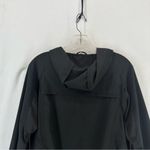 4U Athletic Long Sleeve 1/2 Zip Thin Hooded Jacket Women’s M Black Size M Photo 7