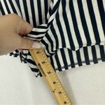 MDS Pull On Striped Shorts Womens 2 Black White Photo 4