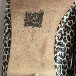 Free People St. Lucia Leopard Cheetah Print Pointed Leather Flats Size 37. US 7 Photo 7