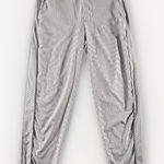 Athleta Gray White Striped Brooklyn Ankle Pants Size 2 Pull On Stretch Casual Photo 0
