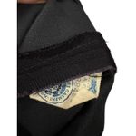 Vintage Black Ruffle Collar Long Sleeve Sheath Dress M Formal Career union made Size M Photo 6