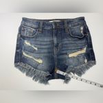 Eunina  Blue Distressed Jean Shorts 🩳 💙 Photo 5