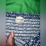 Wilfred  Navy and White Floral Babydoll Dress size Medium Photo 3