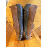 Croft & Barrow  Shoes Womens 7.5M Casual Slip On Loafers Brown Leather Closed Toe Photo 4