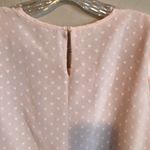 Candie's  Blush Pink Lace Heart Sleeveless‎ Blouse Photo 3