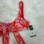 Rip Curl NWT Sun Rays Crop Bikini Top in Red Size M Photo 4