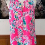 Lilly Pulitzer Vibrant Stacey Pink Toucan Top! Photo 0