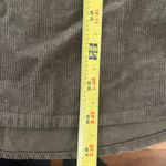 H&M  Women's Brown Ribbed Corduroy Button Long Sleeve Collared Shirt Size XS NWT Photo 5