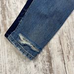 BLANK NYC Still Water Crop Girlfriend Distressed Tuxedo Stripe Jeans Size
24 Photo 13