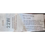 Royalty For Me  Women's Denim Stretchy Ripped Skirt‎ Size 22W 22" Long x 22" W Photo 3