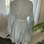 ALC Frank A.L.C. Irene cutout embroidered ramie mini dress, Size 2. $695 Photo 9