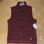 Reebok New Burgundy Getaway Vest Small Photo 5