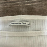 Abercrombie & Fitch Cream A&F ribbed off top Photo 1