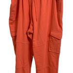 Bp. women's coral camelia pockets fleece joggers size 2X NEW Pink Photo 0