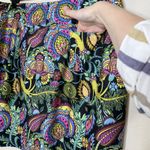 B SKINZ Athletic Dark Floral Pull On Golf Tennis Pickleball Skort Whimsigoth XXL Photo 5