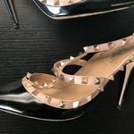 Valentino Garavani Valentino Rockstud Sandals Heels Black 40 Photo 5