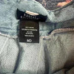 Hot Topic Trendy Pleated Denim Mini Skirt Size M Y2K 90s Indie Streetwear Jean Skater Photo 2