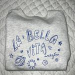 Bella Vita White Fox La Sweatshirt Photo 0