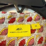 Roller Rabbit  Patterned Cotton Blouse Size XS Photo 2